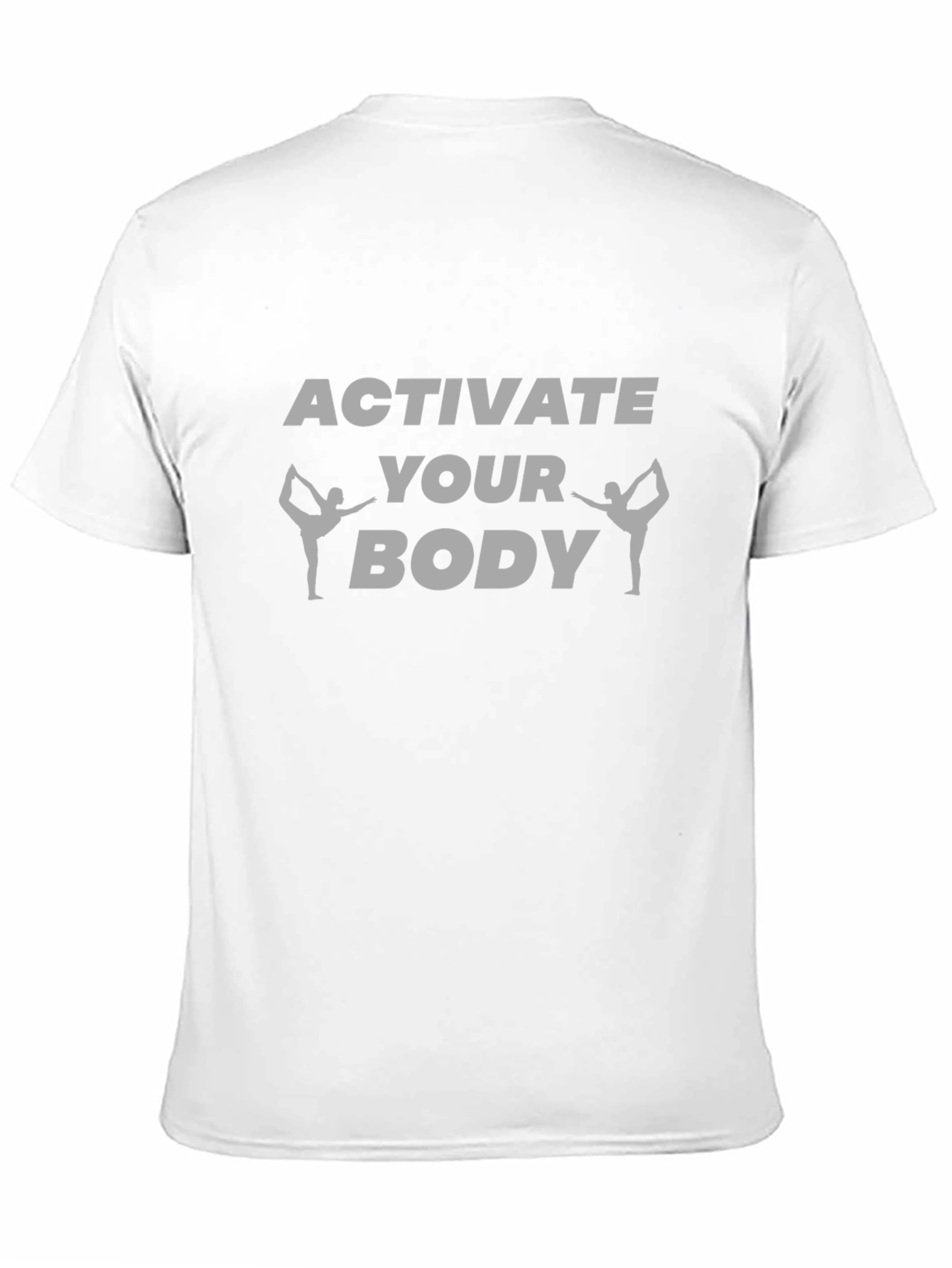 Activate Your Body Black Graphic Tee