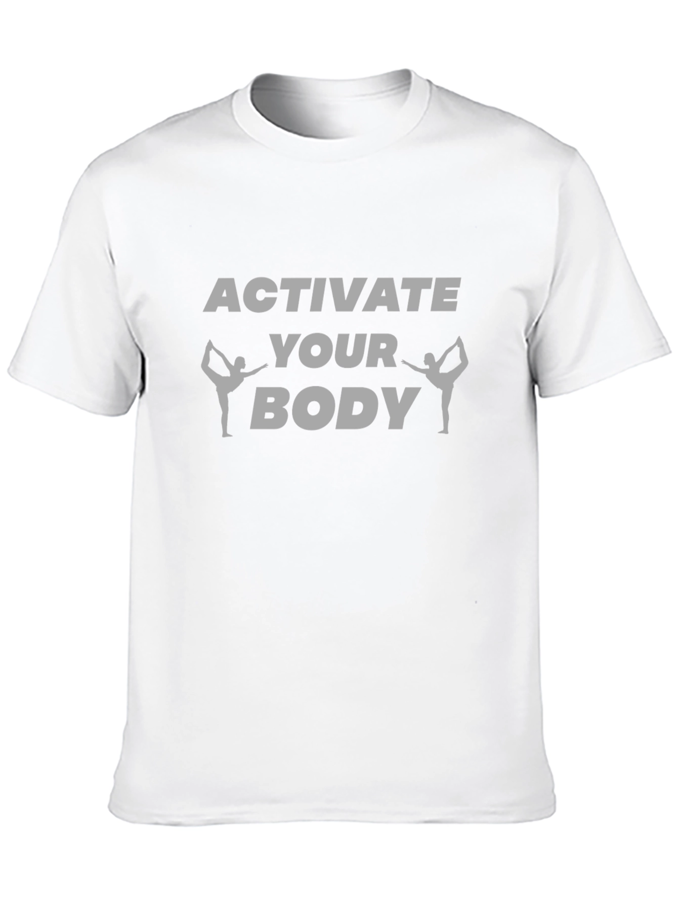 Activate Your Body Black Graphic Tee