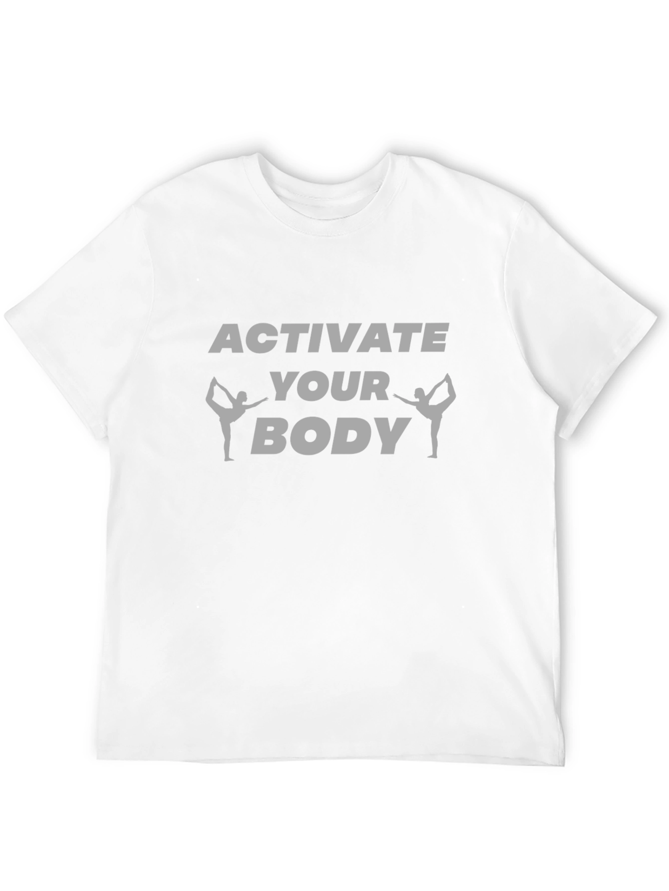 Activate Your Body Black Graphic Tee