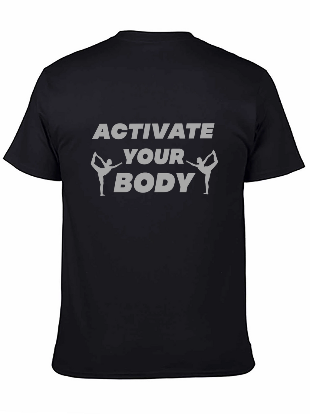 Activate Your Body Black Graphic Tee
