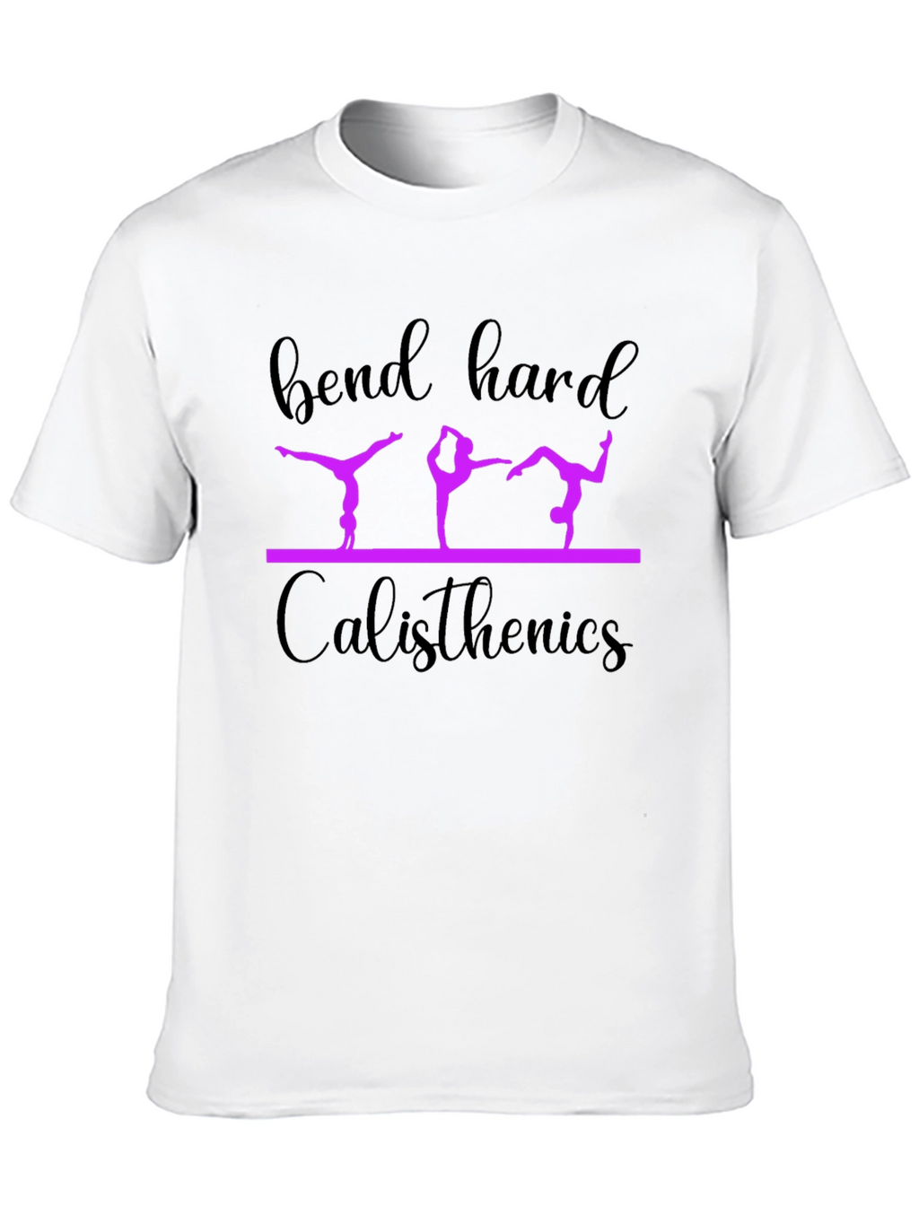 Bend Hard Calisthenics Graphic T-Shirt