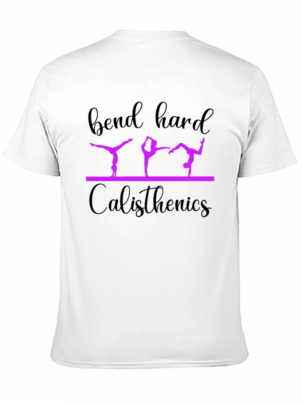 Bend Hard Calisthenics Graphic T-Shirt