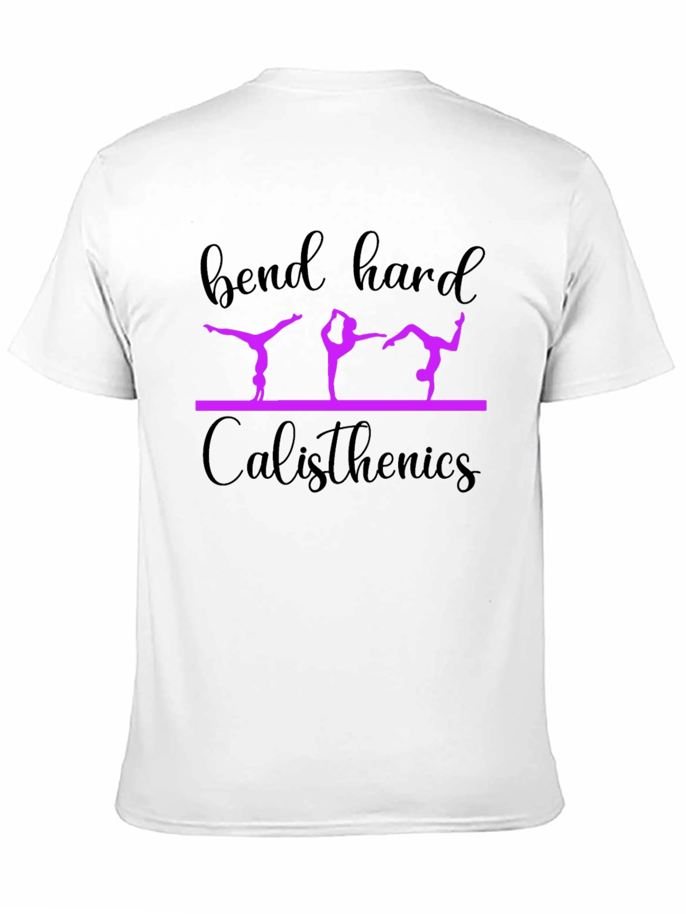 Bend Hard Calisthenics Graphic T-Shirt