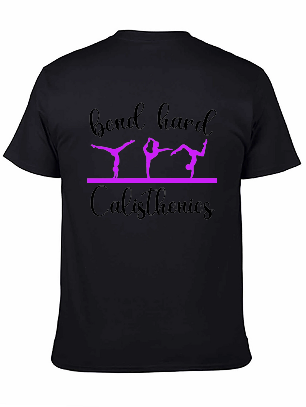Bend Hard Calisthenics Graphic T-Shirt