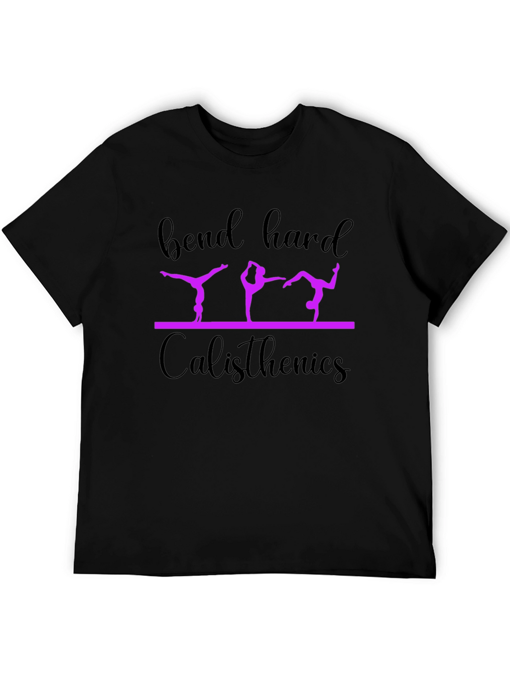 Bend Hard Calisthenics Graphic T-Shirt