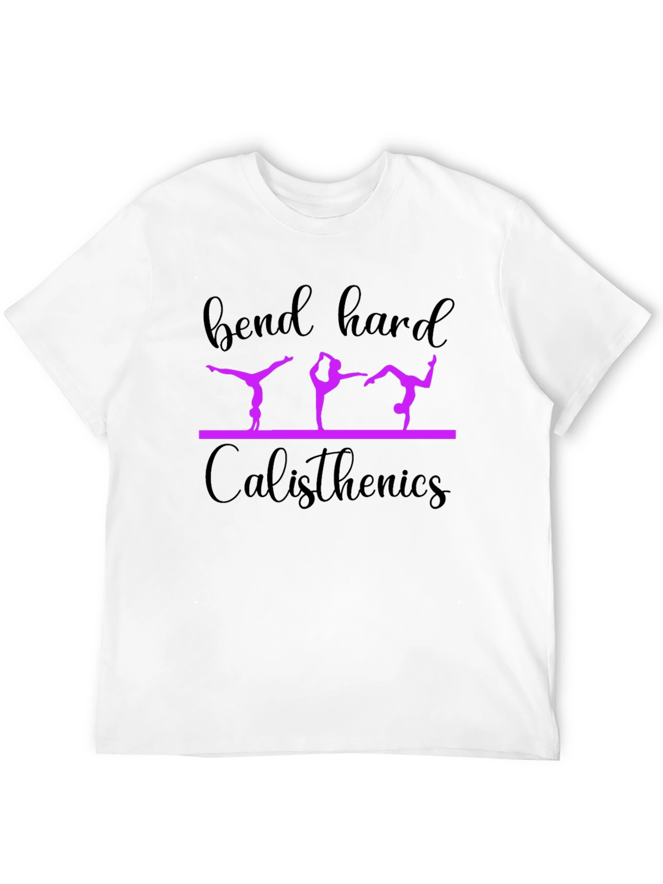 Bend Hard Calisthenics Graphic T-Shirt