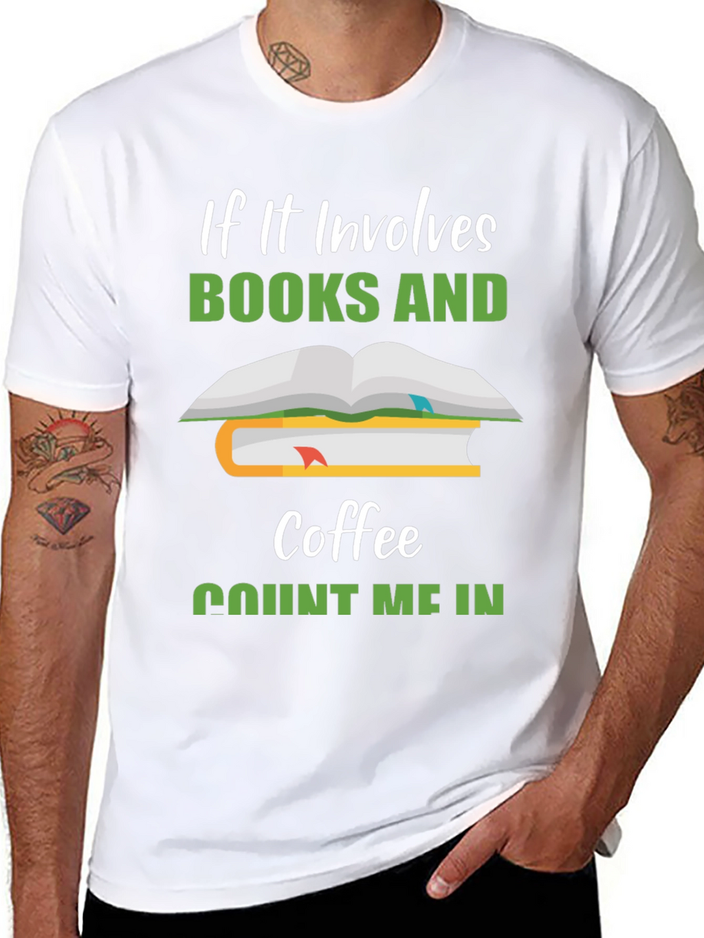 Books and Coffee T-Shirt