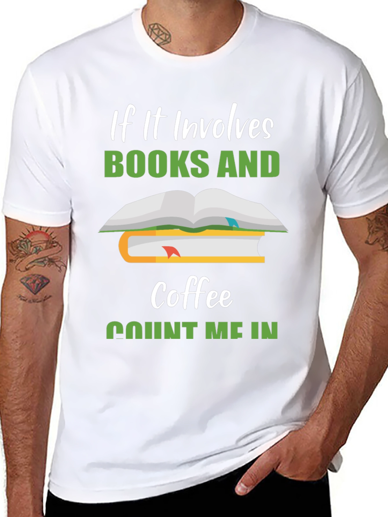 Books and Coffee T-Shirt
