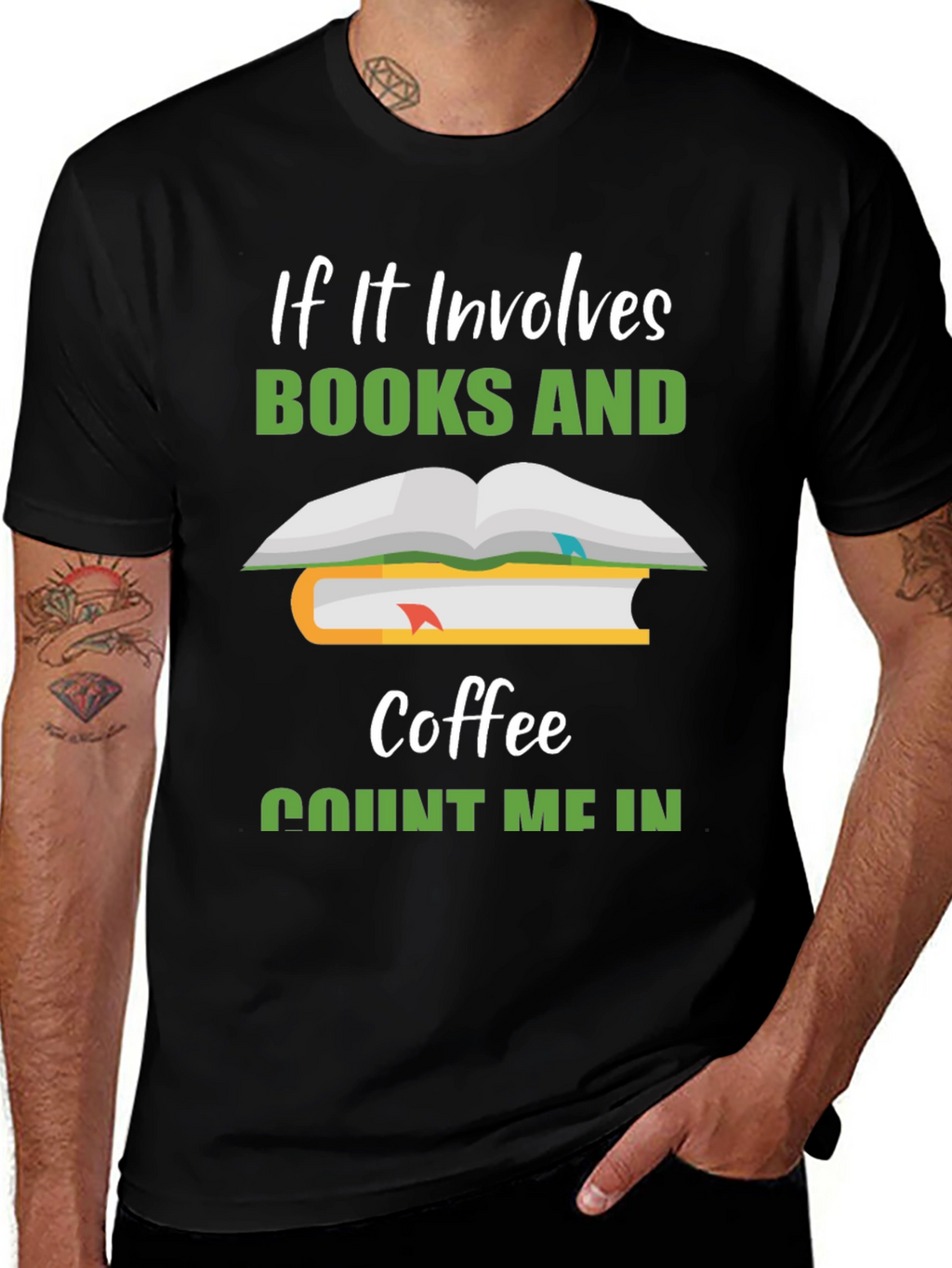 Books and Coffee T-Shirt