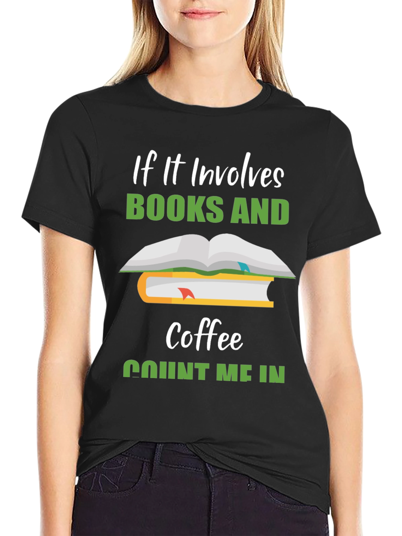 Books and Coffee T-Shirt