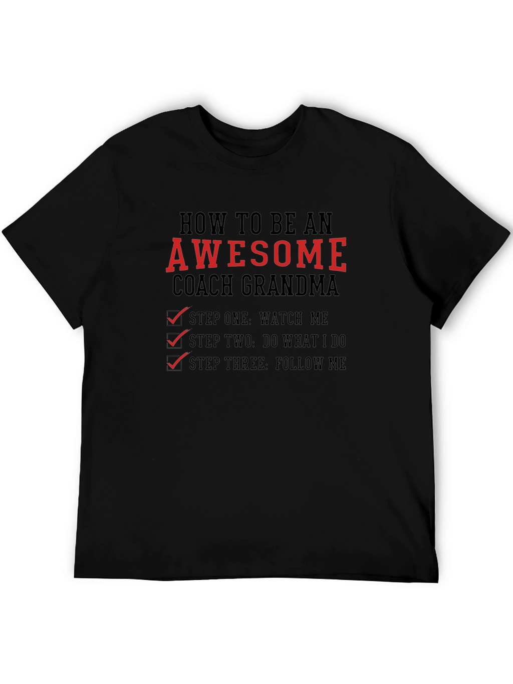 Awesome Coach Grandma T-Shirt