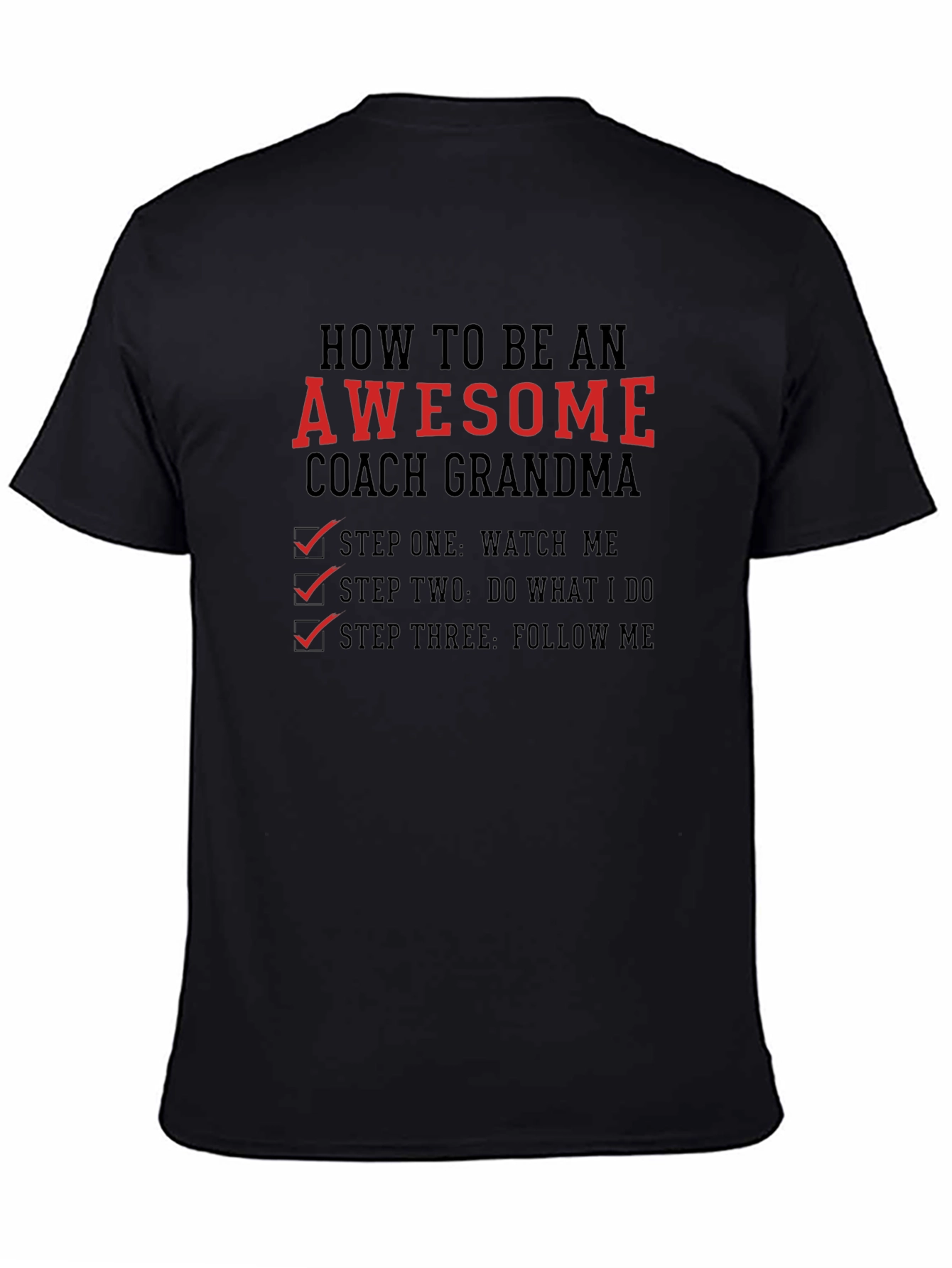 Awesome Coach Grandma T-Shirt