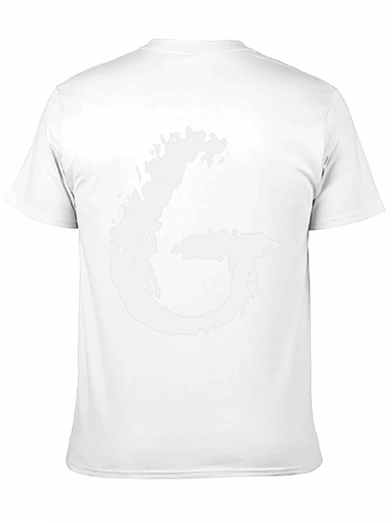 Abstract G Graphic Black T-Shirt