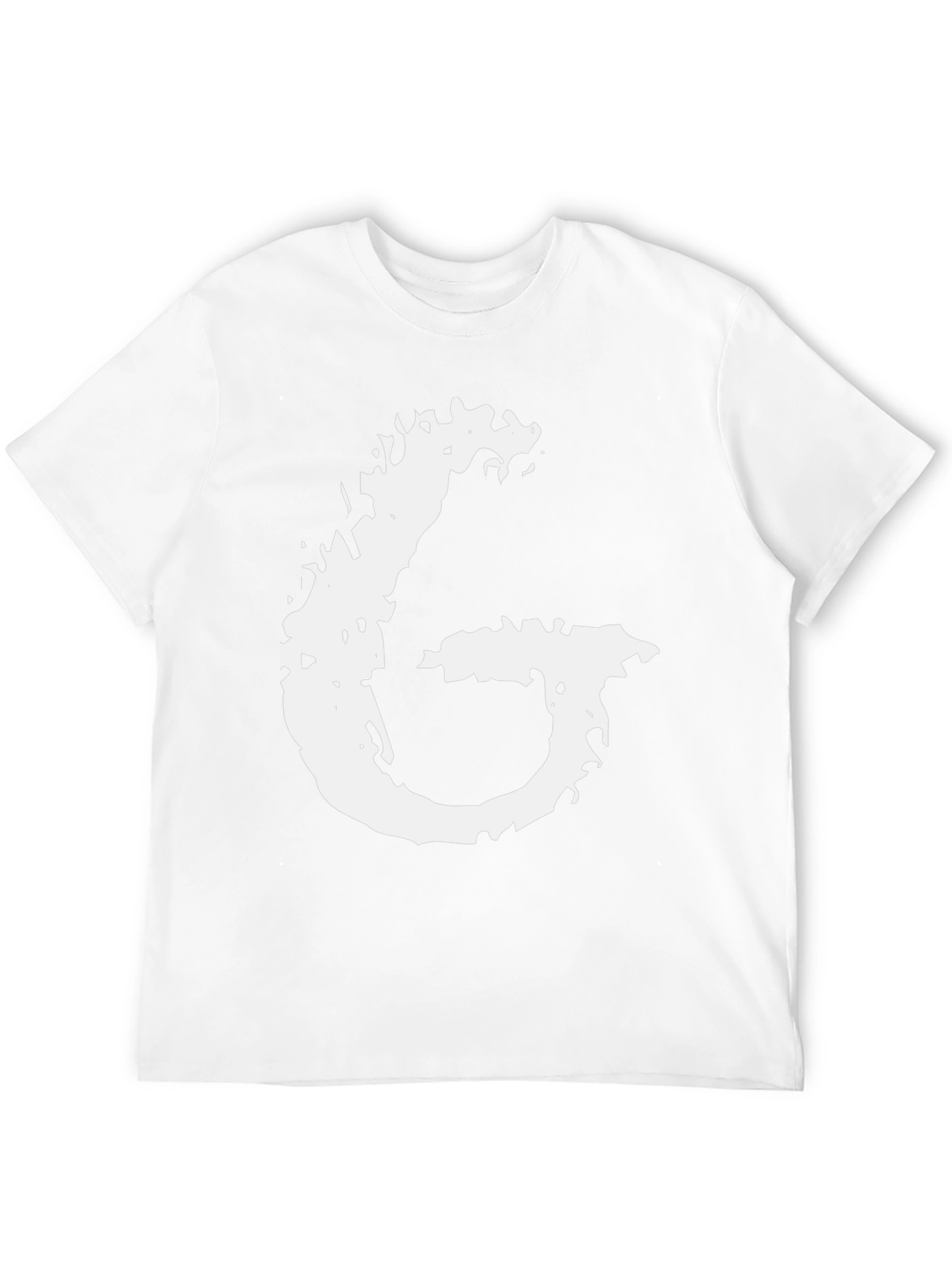 Abstract G Graphic Black T-Shirt