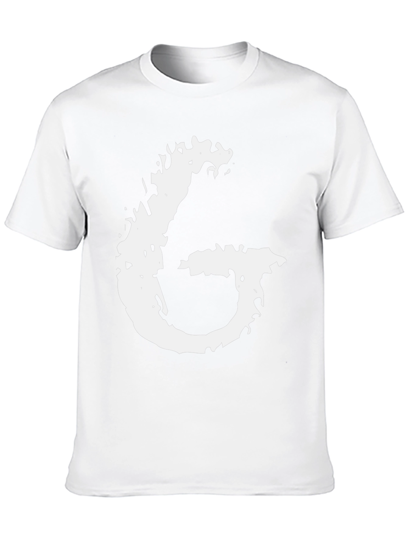 Abstract G Graphic Black T-Shirt