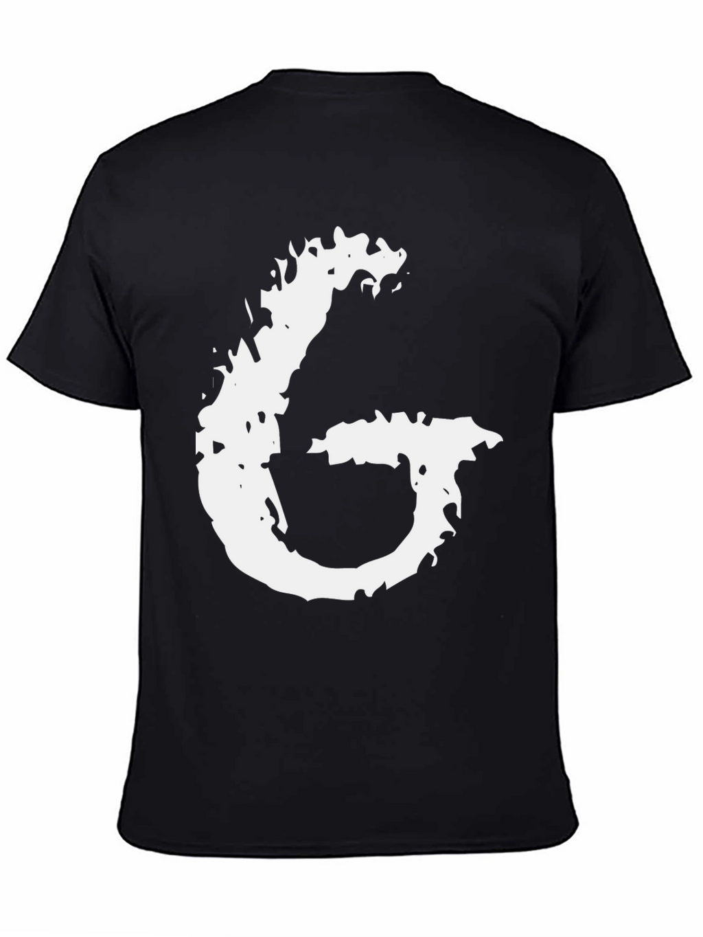 Abstract G Graphic Black T-Shirt