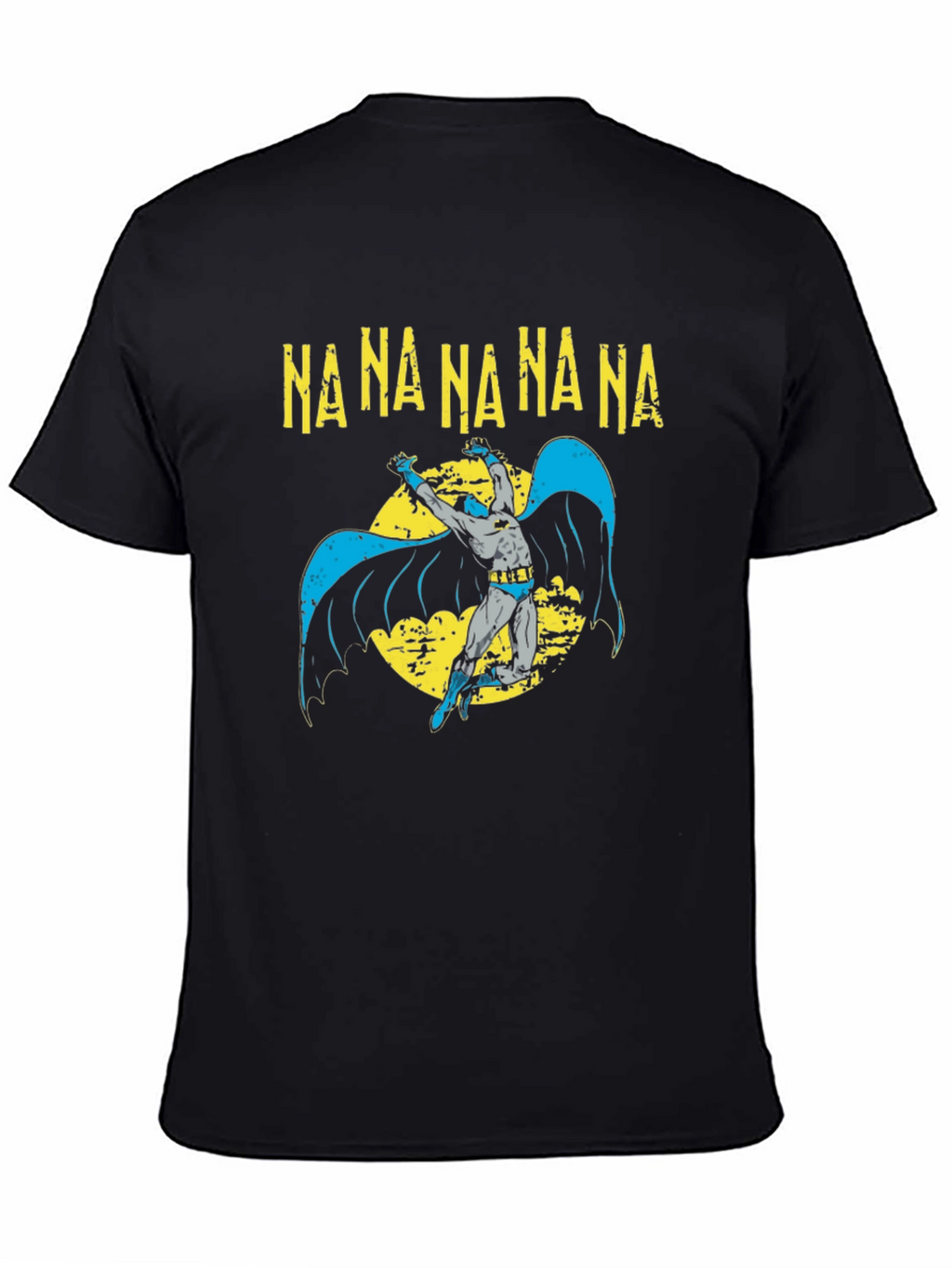 Batman Comic Style Black T-Shirt