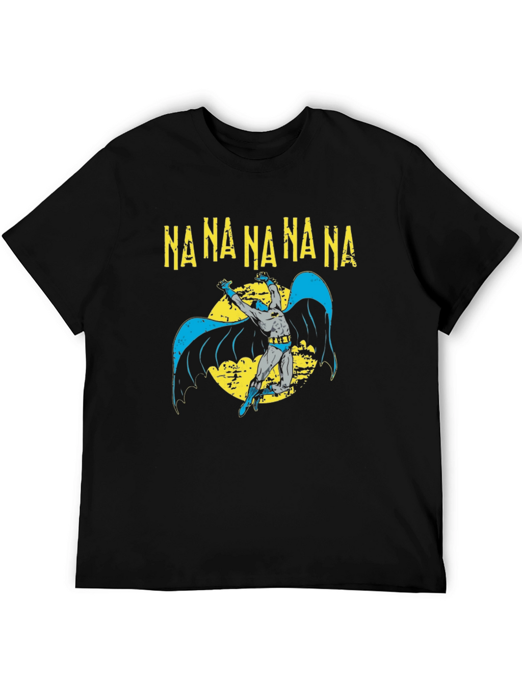 Batman Comic Style Black T-Shirt