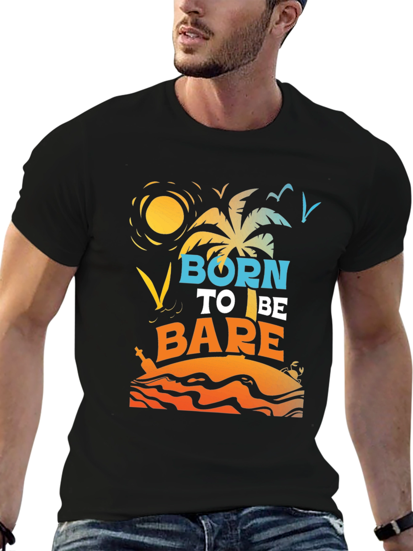Born to Be Bare Graphic T-Shirt