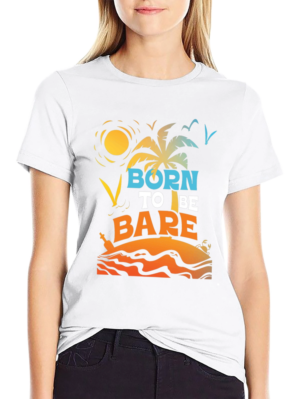 Born to Be Bare Graphic T-Shirt