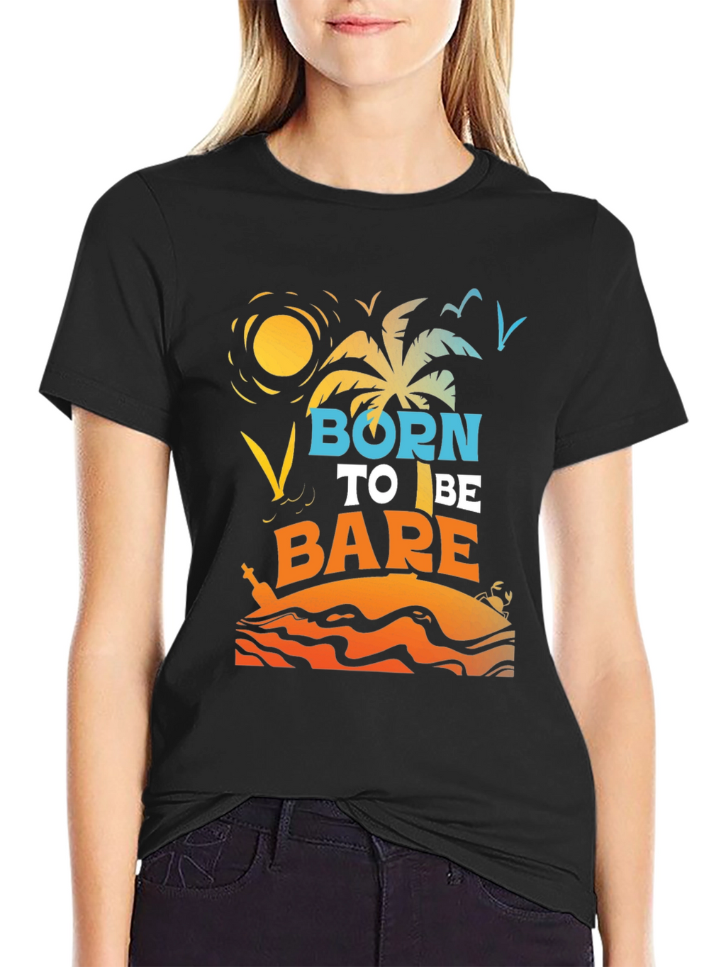 Born to Be Bare Graphic T-Shirt