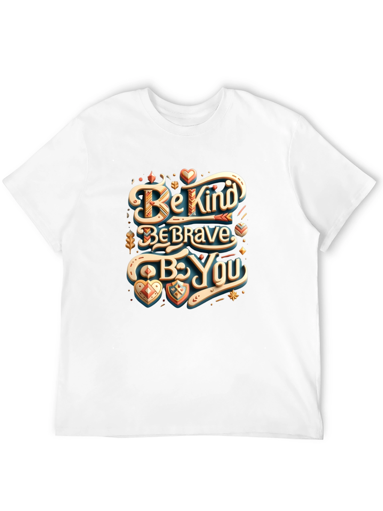 Be Kind Be Brave Be You Graphic Tee
