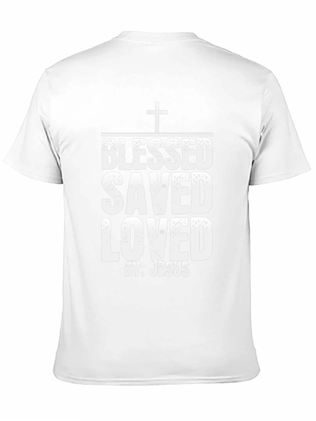 Blessed Saved Loved T-Shirt - Christian Faith Tee