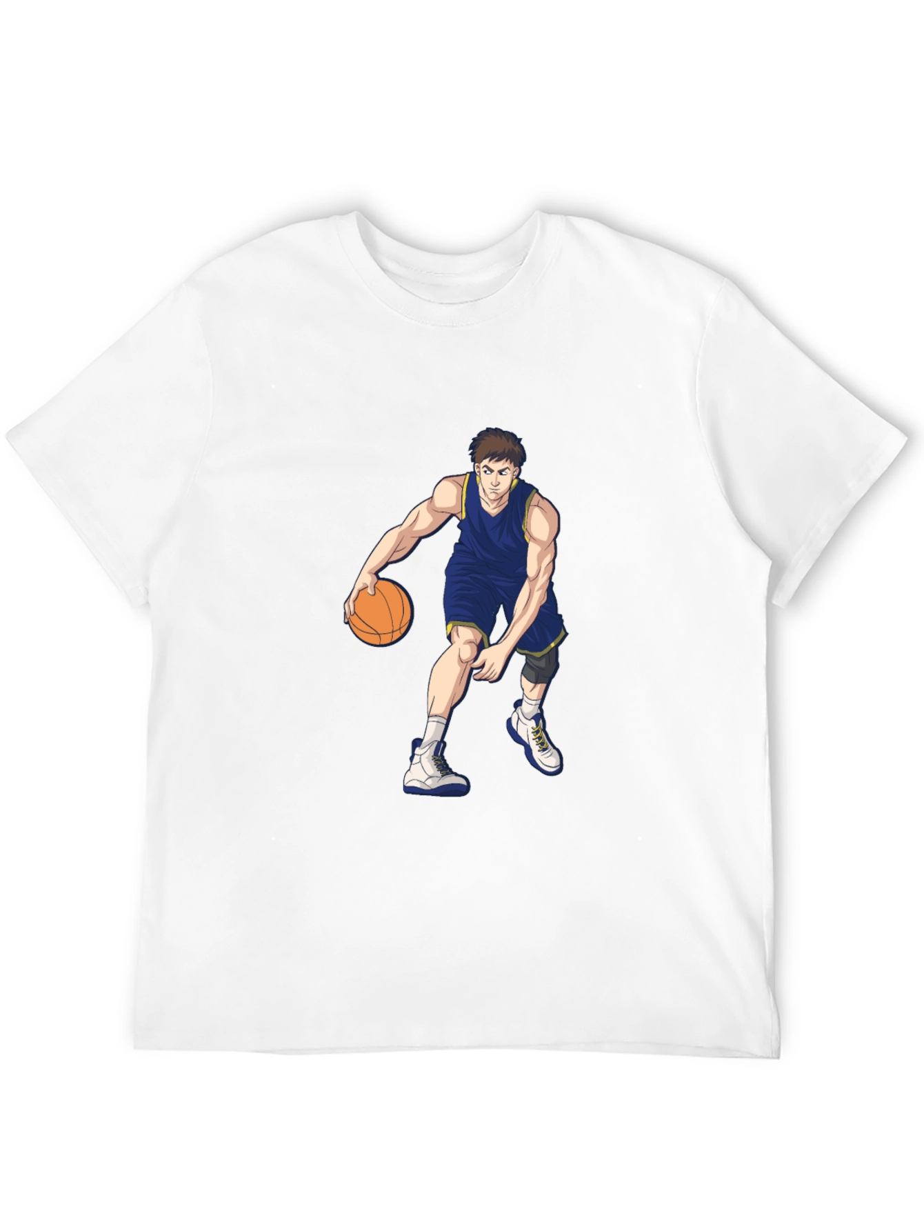 Anime Basketball Player Graphic T-Shirt
