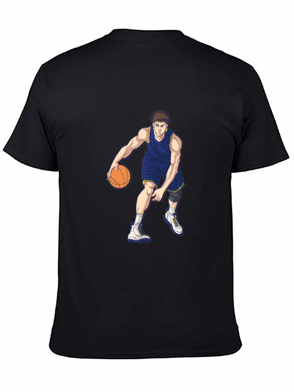 Anime Basketball Player Graphic T-Shirt