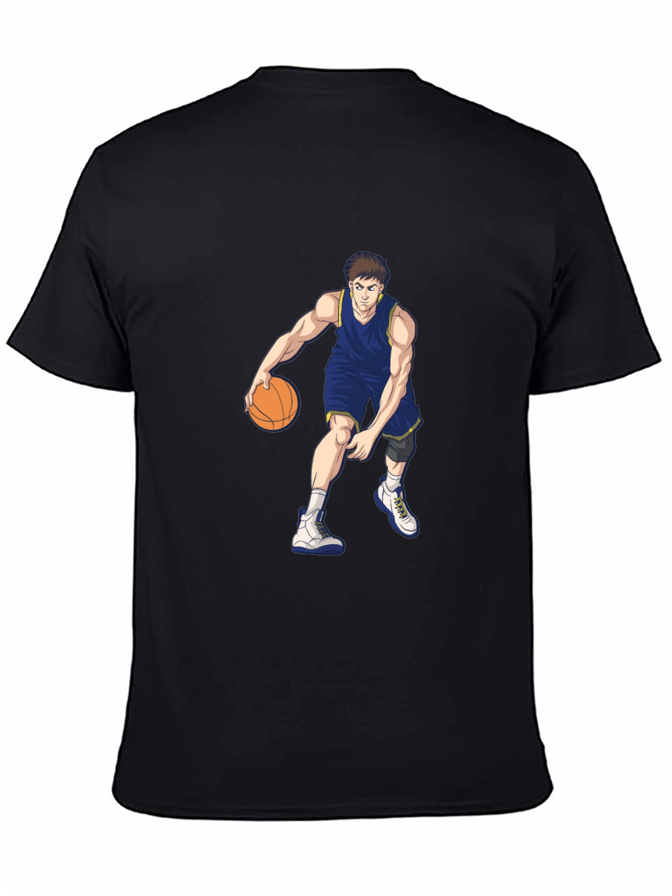 Anime Basketball Player Graphic T-Shirt