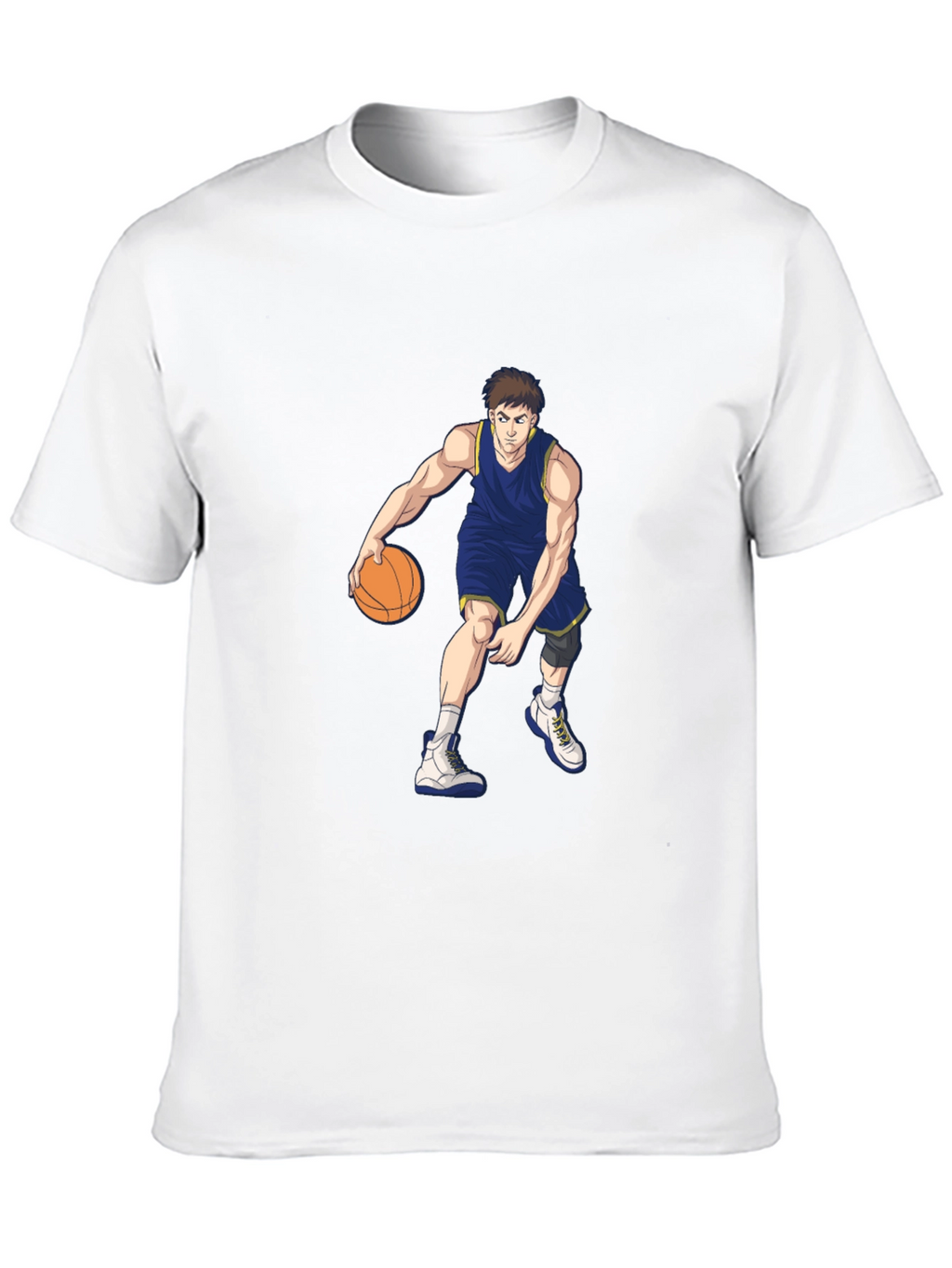 Anime Basketball Player Graphic T-Shirt