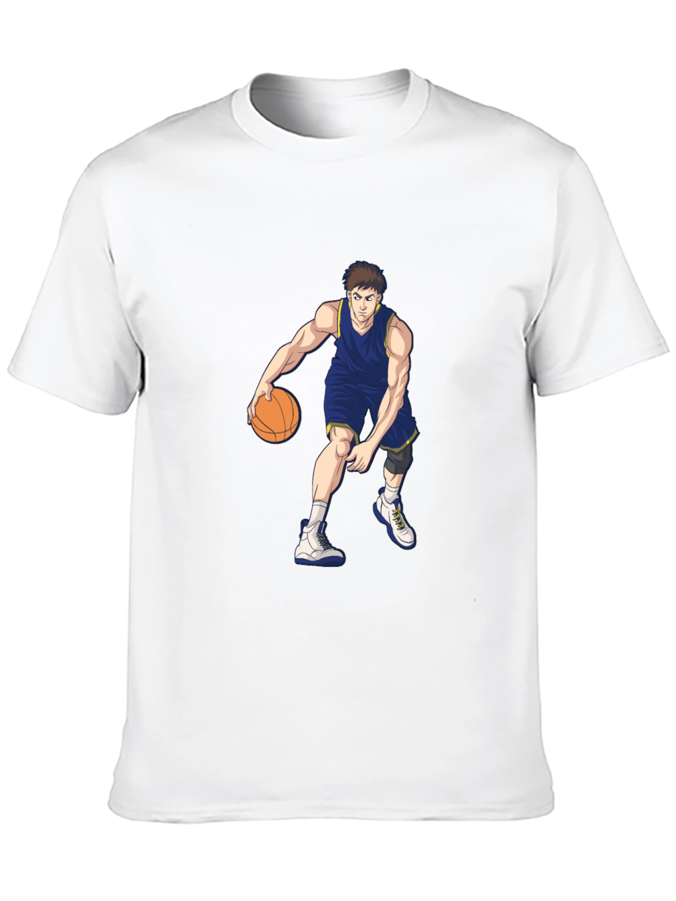 Anime Basketball Player Graphic T-Shirt