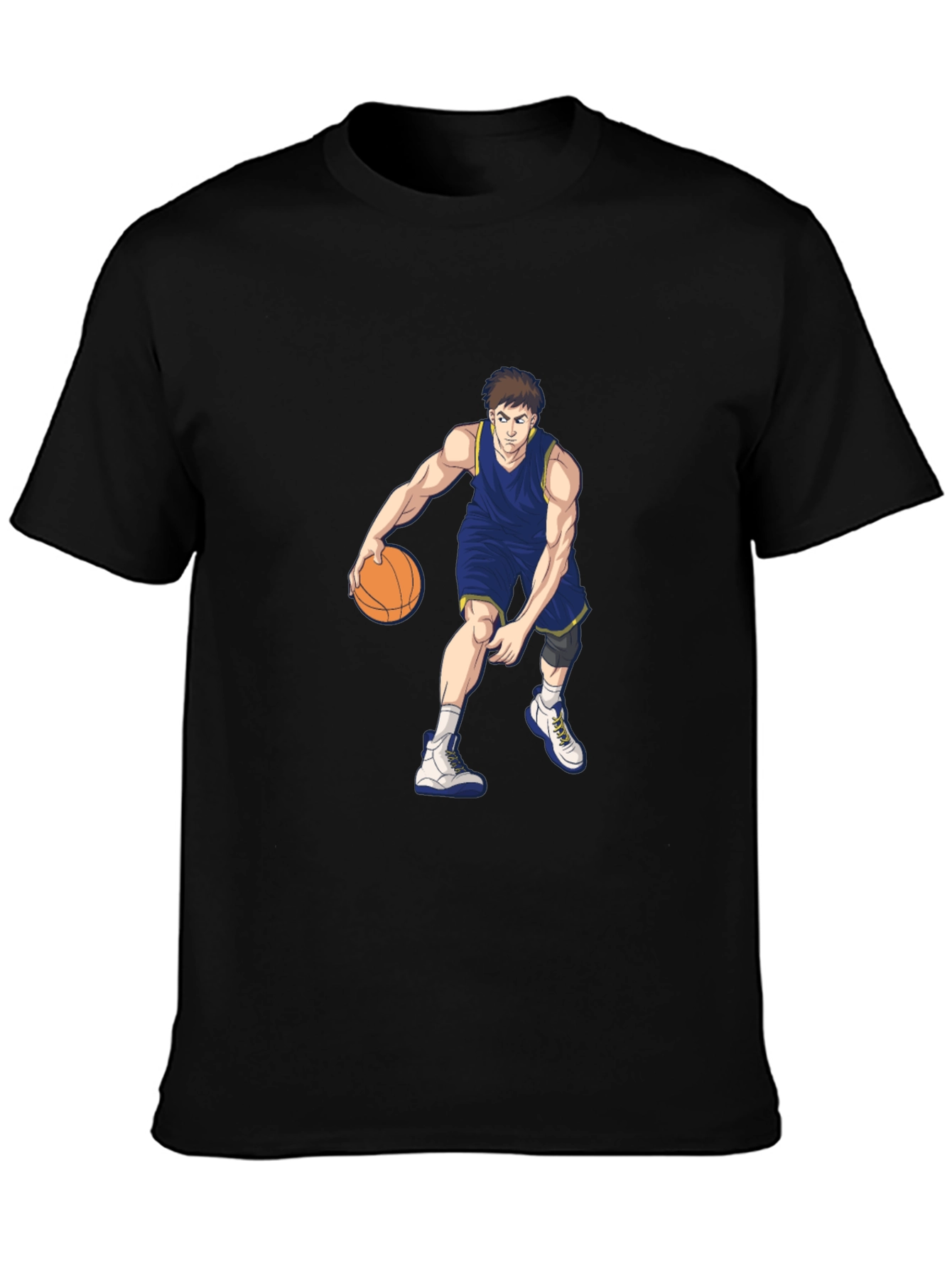 Anime Basketball Player Graphic T-Shirt