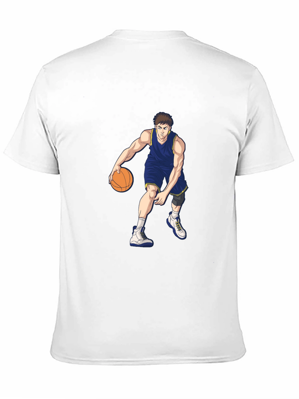 Anime Basketball Player Graphic T-Shirt