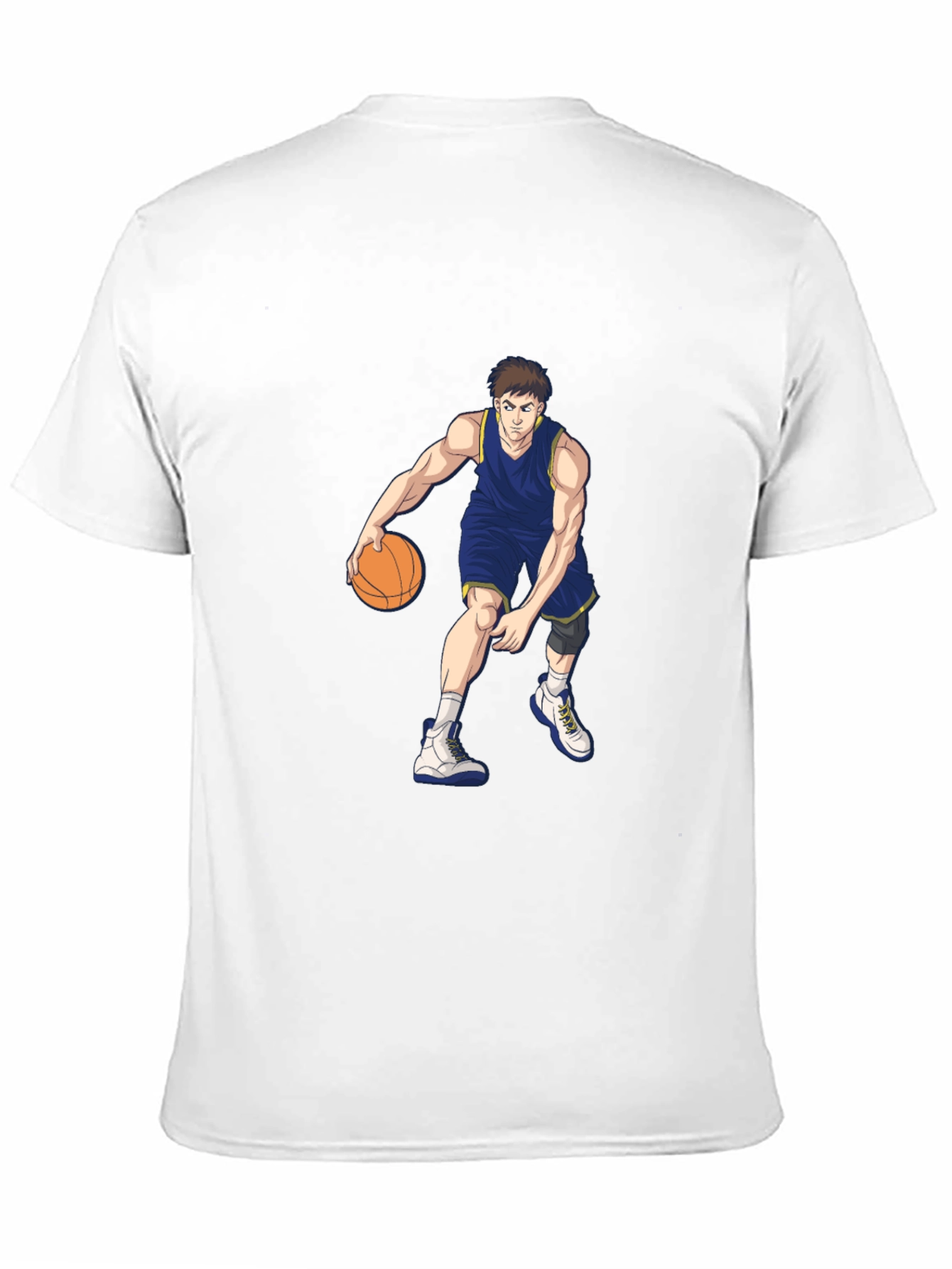 Anime Basketball Player Graphic T-Shirt