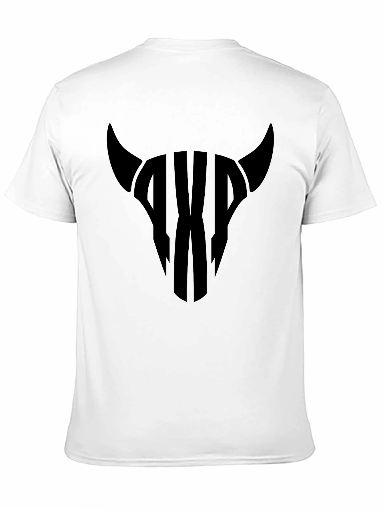 Bull Skull Graphic Tee - Mens Black T-Shirt