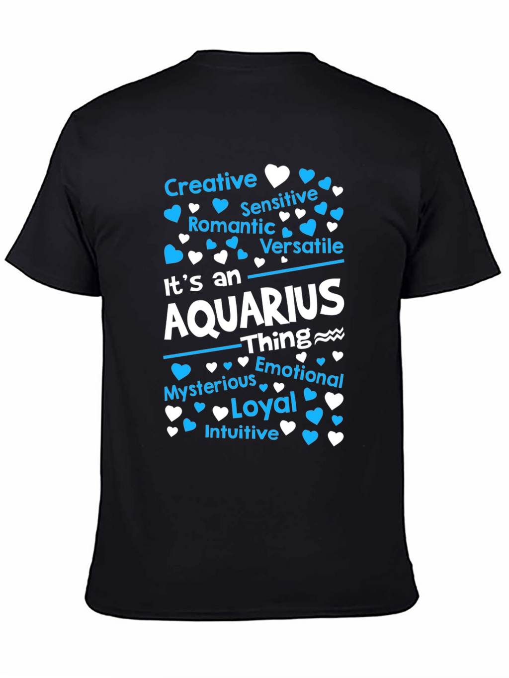 Aquarius Zodiac Sign T-Shirt