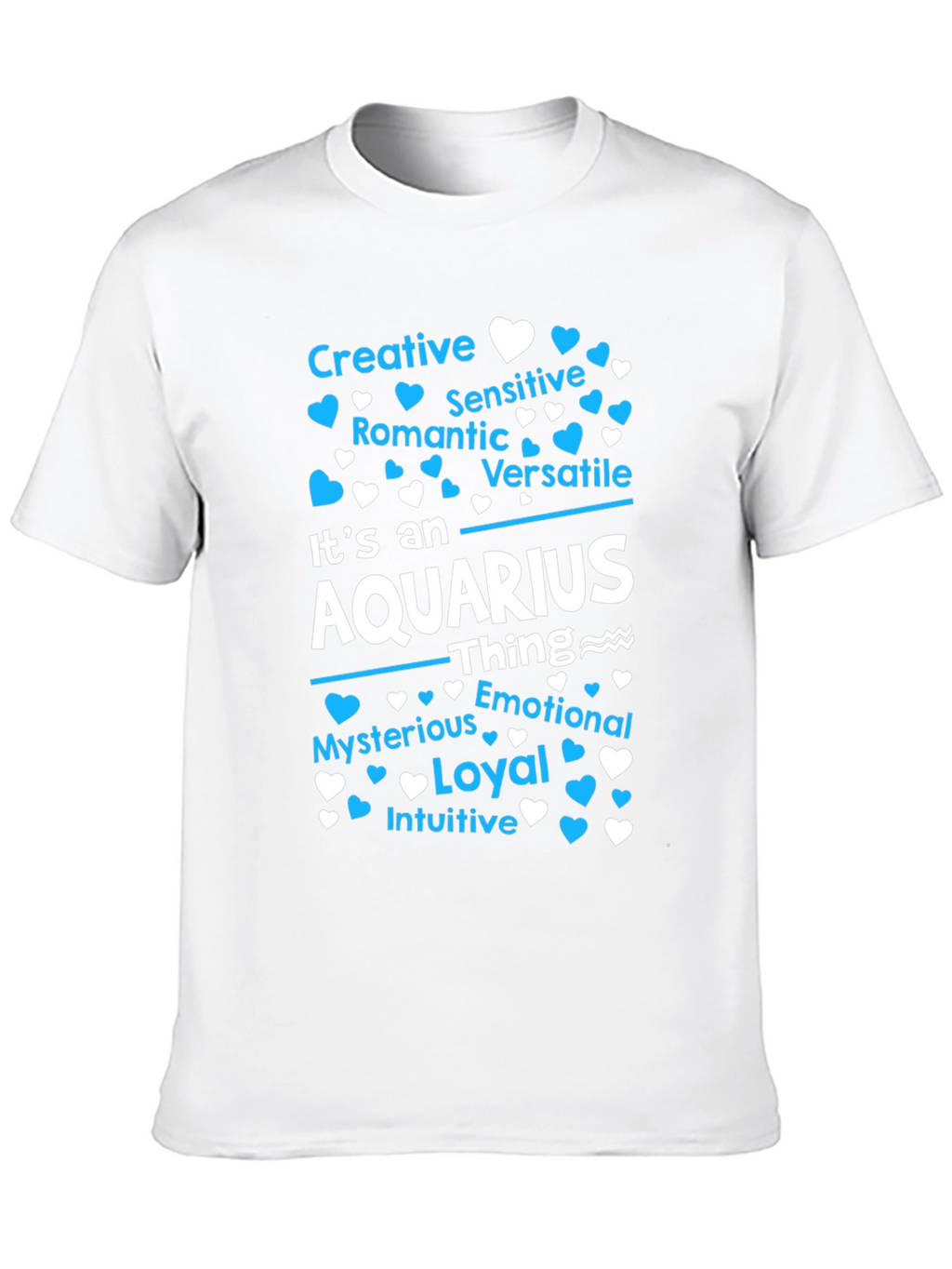 Aquarius Zodiac Sign T-Shirt