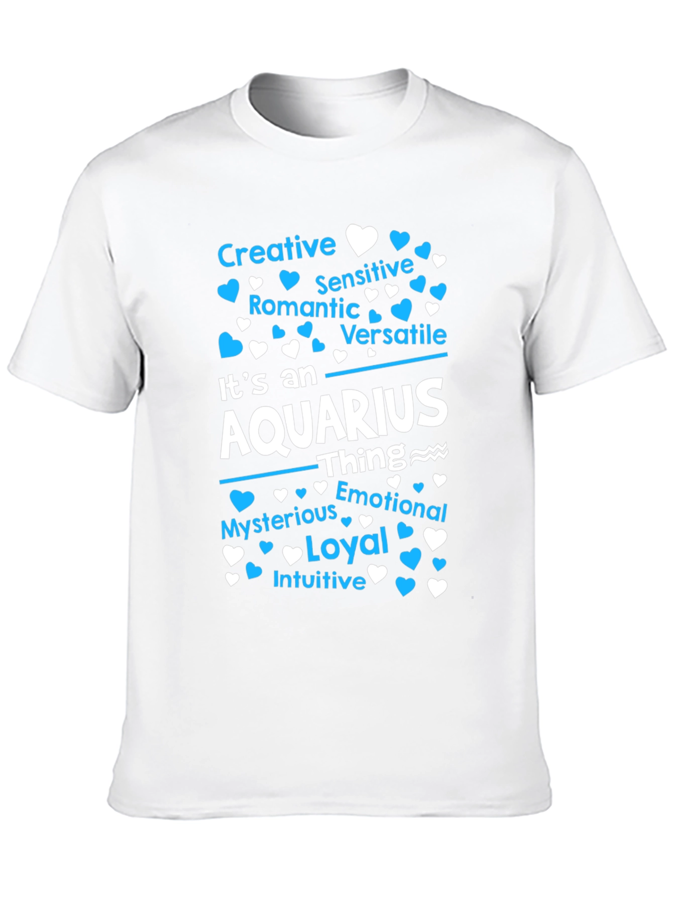 Aquarius Zodiac Sign T-Shirt