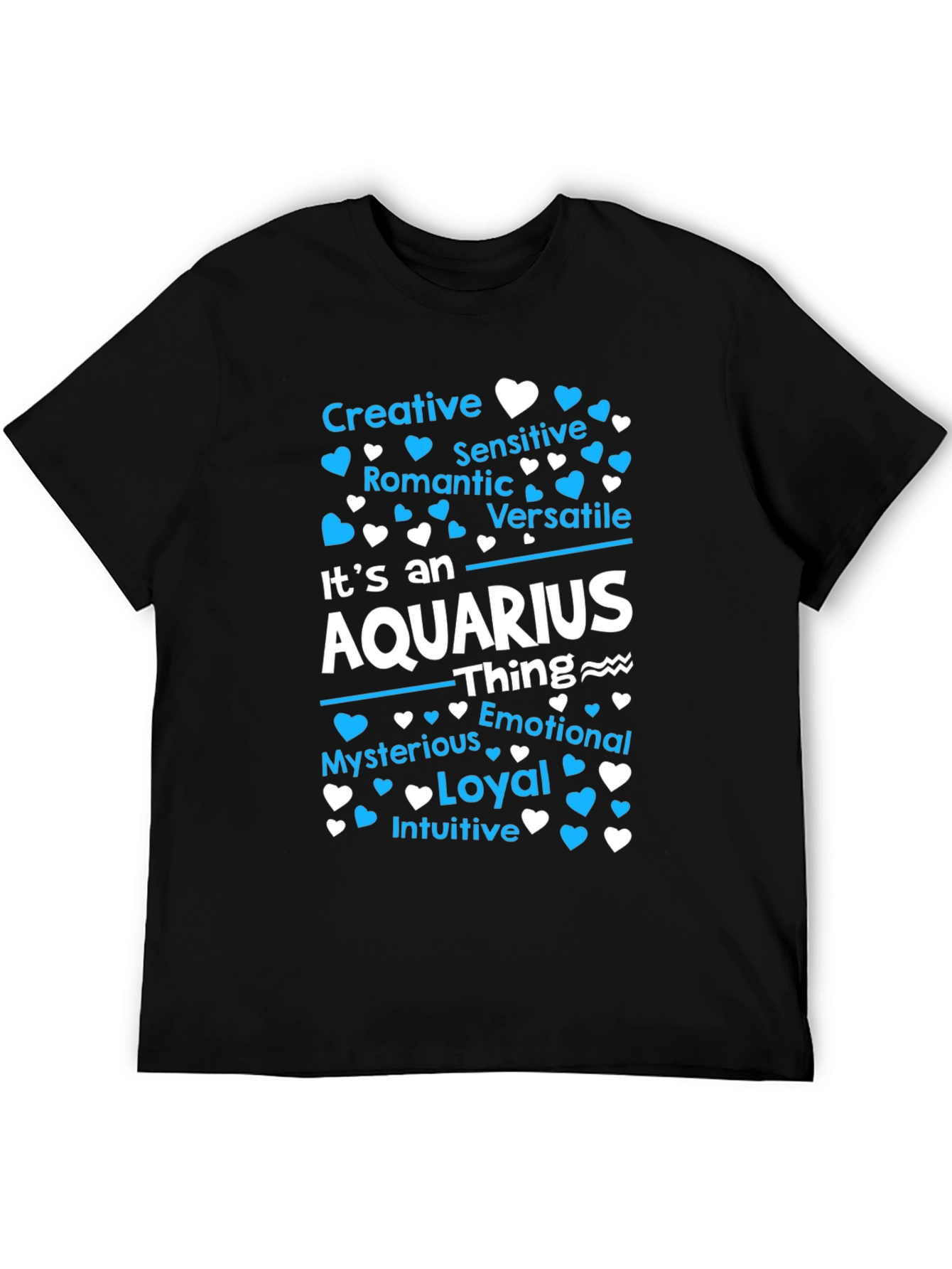 Aquarius Zodiac Sign T-Shirt