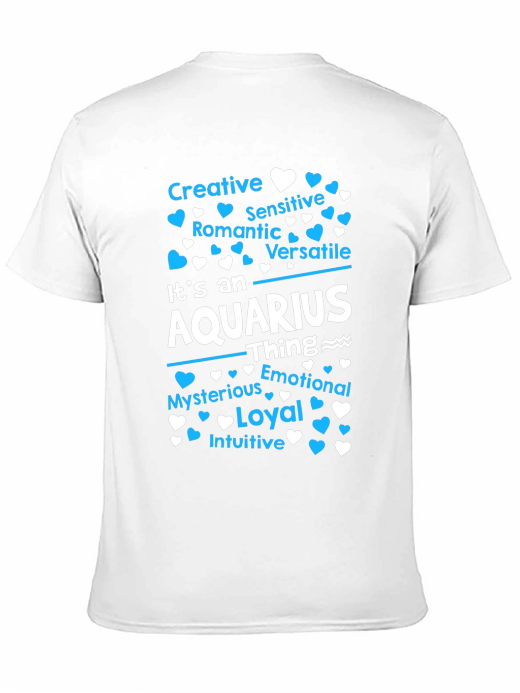 Aquarius Zodiac Sign T-Shirt
