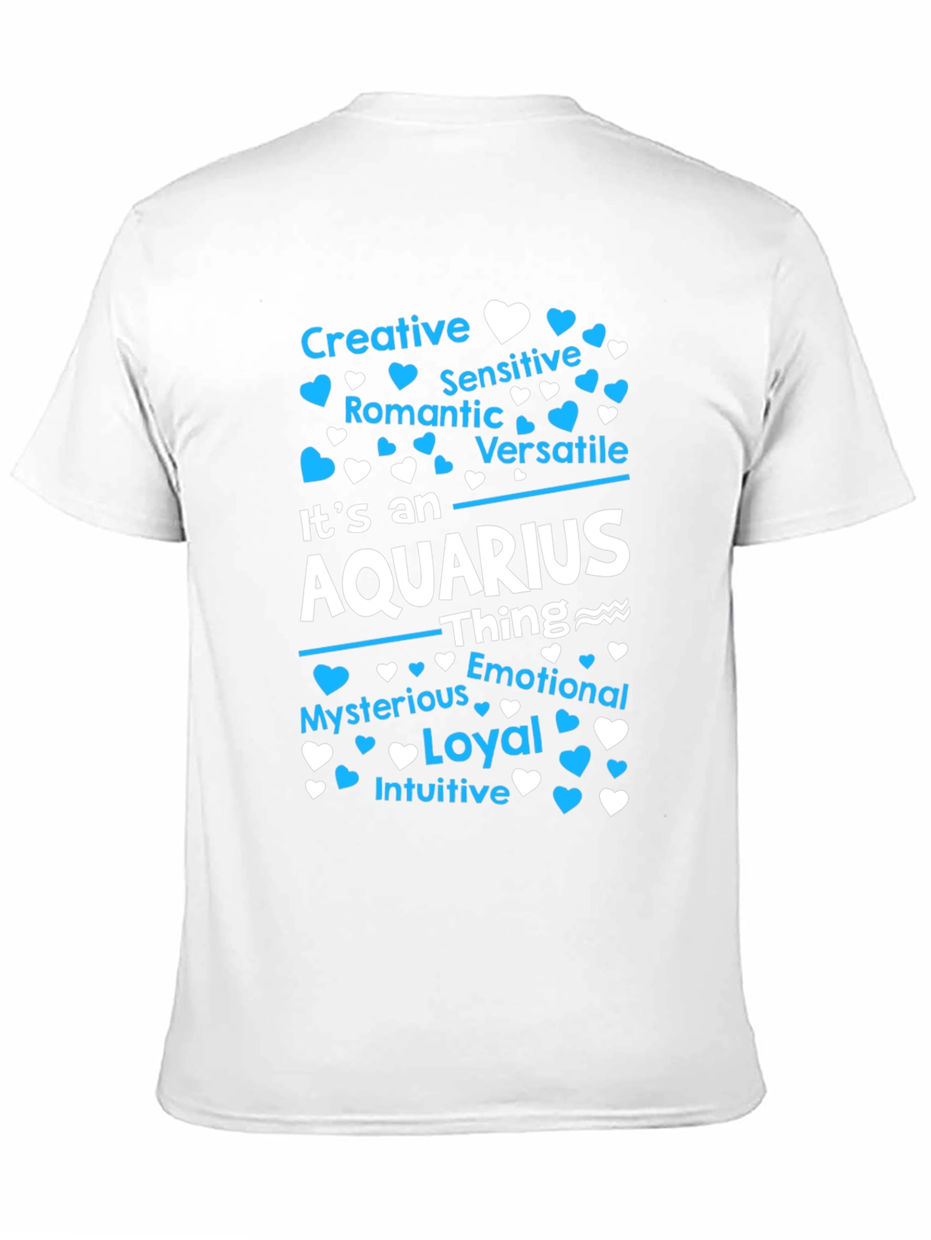 Aquarius Zodiac Sign T-Shirt