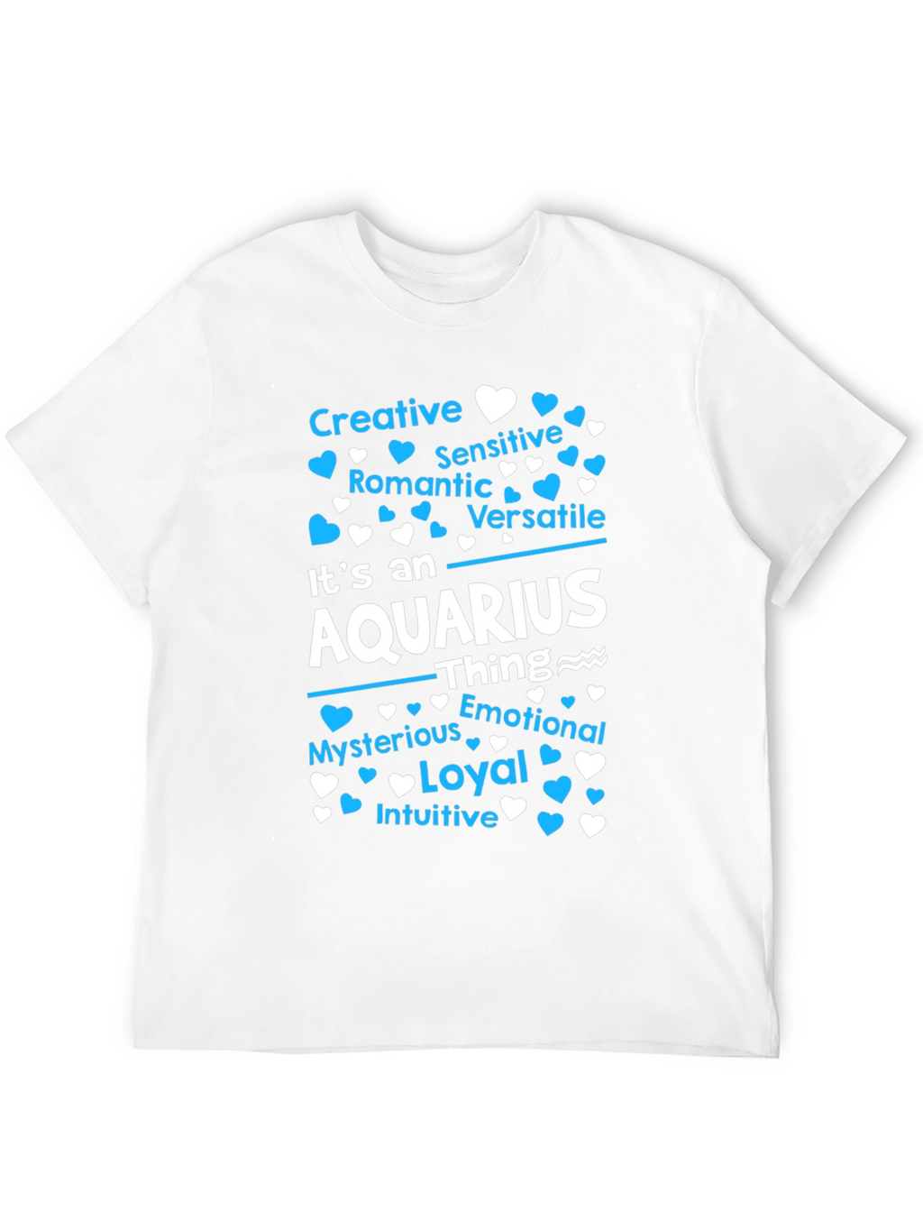 Aquarius Zodiac Sign T-Shirt