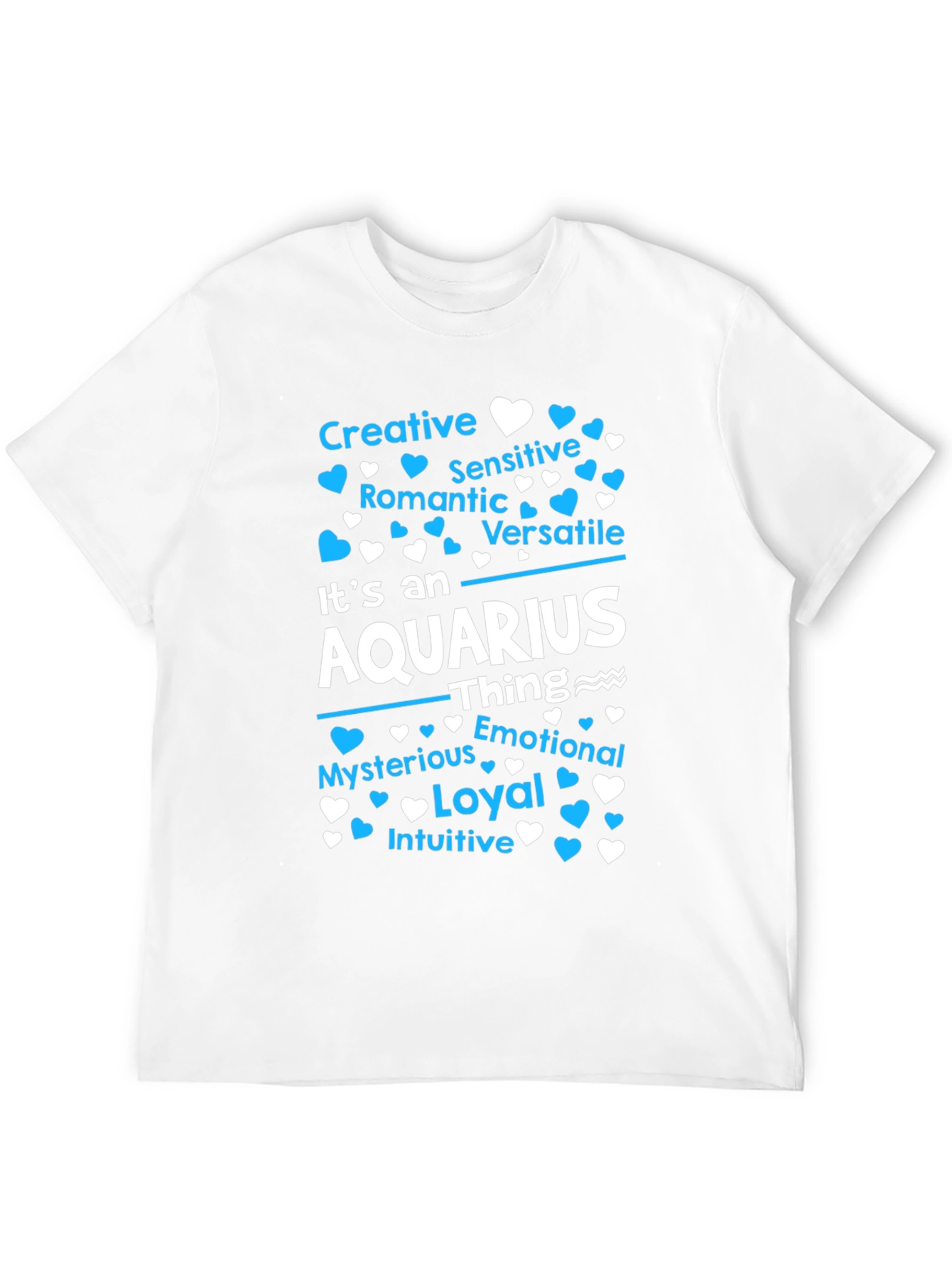 Aquarius Zodiac Sign T-Shirt