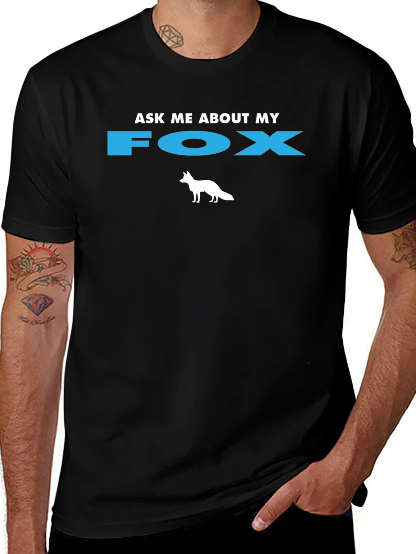 Ask Me About My Fox T-Shirt