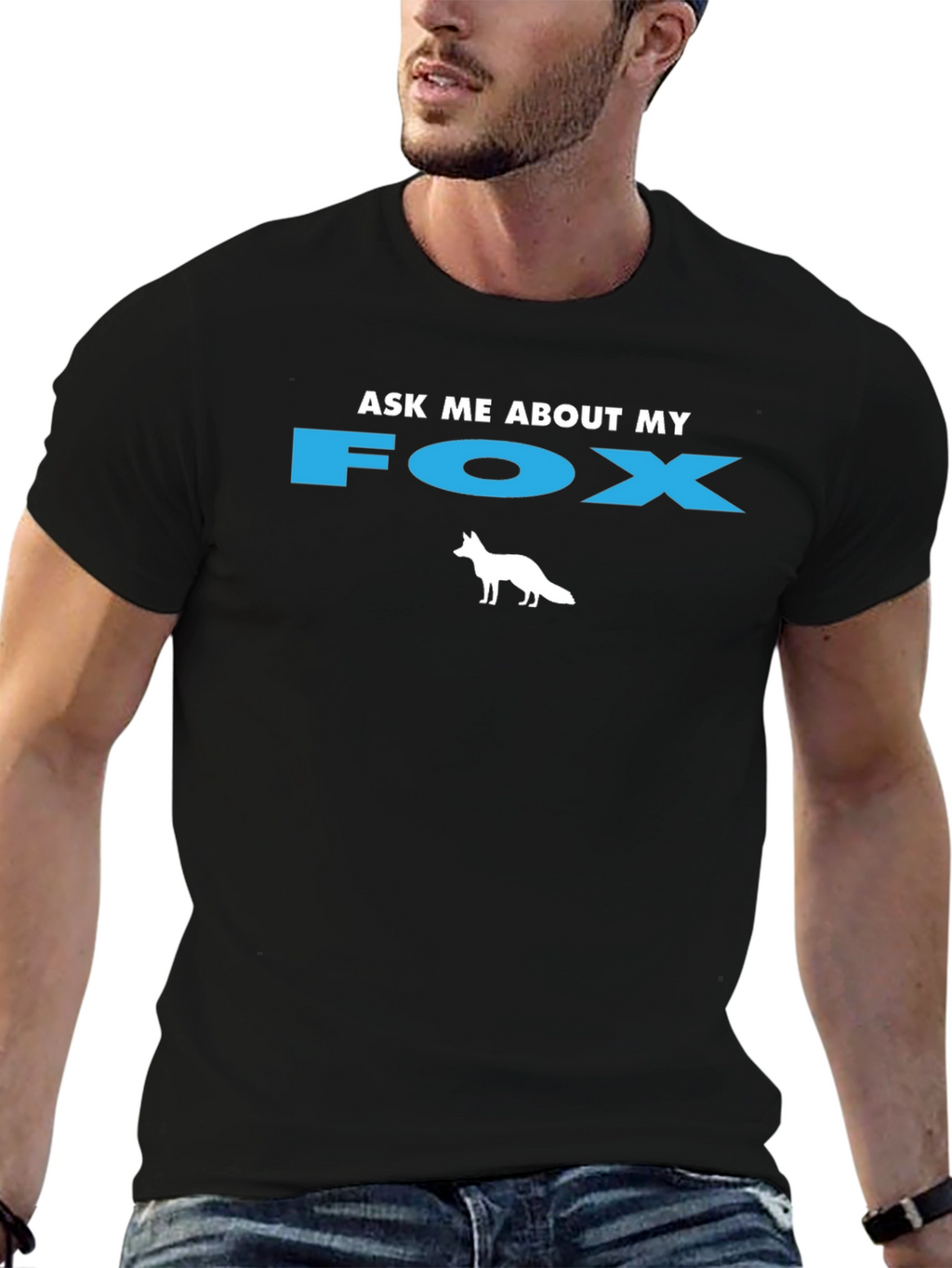 Ask Me About My Fox T-Shirt