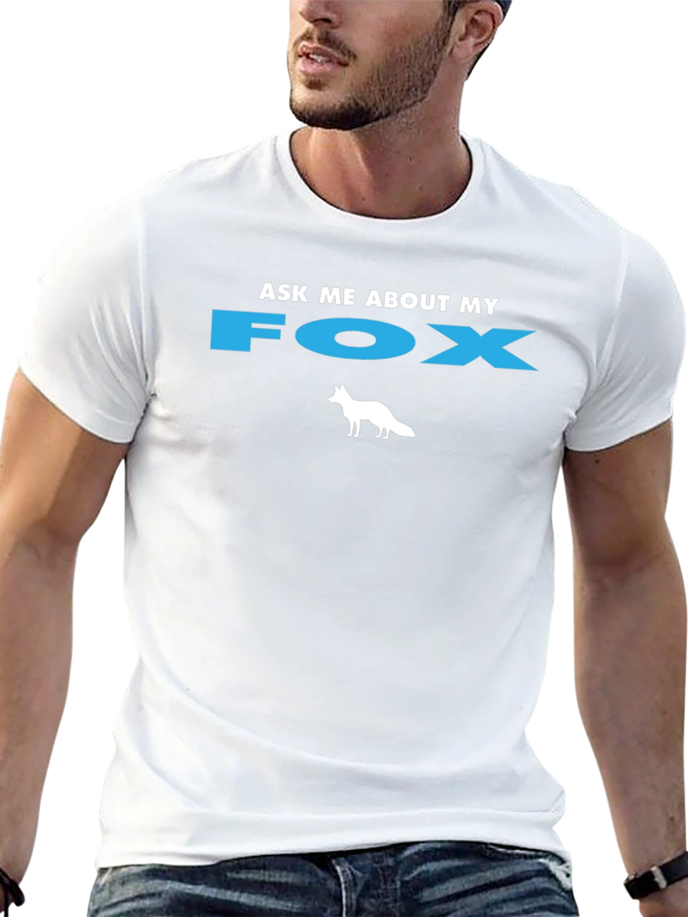 Ask Me About My Fox T-Shirt