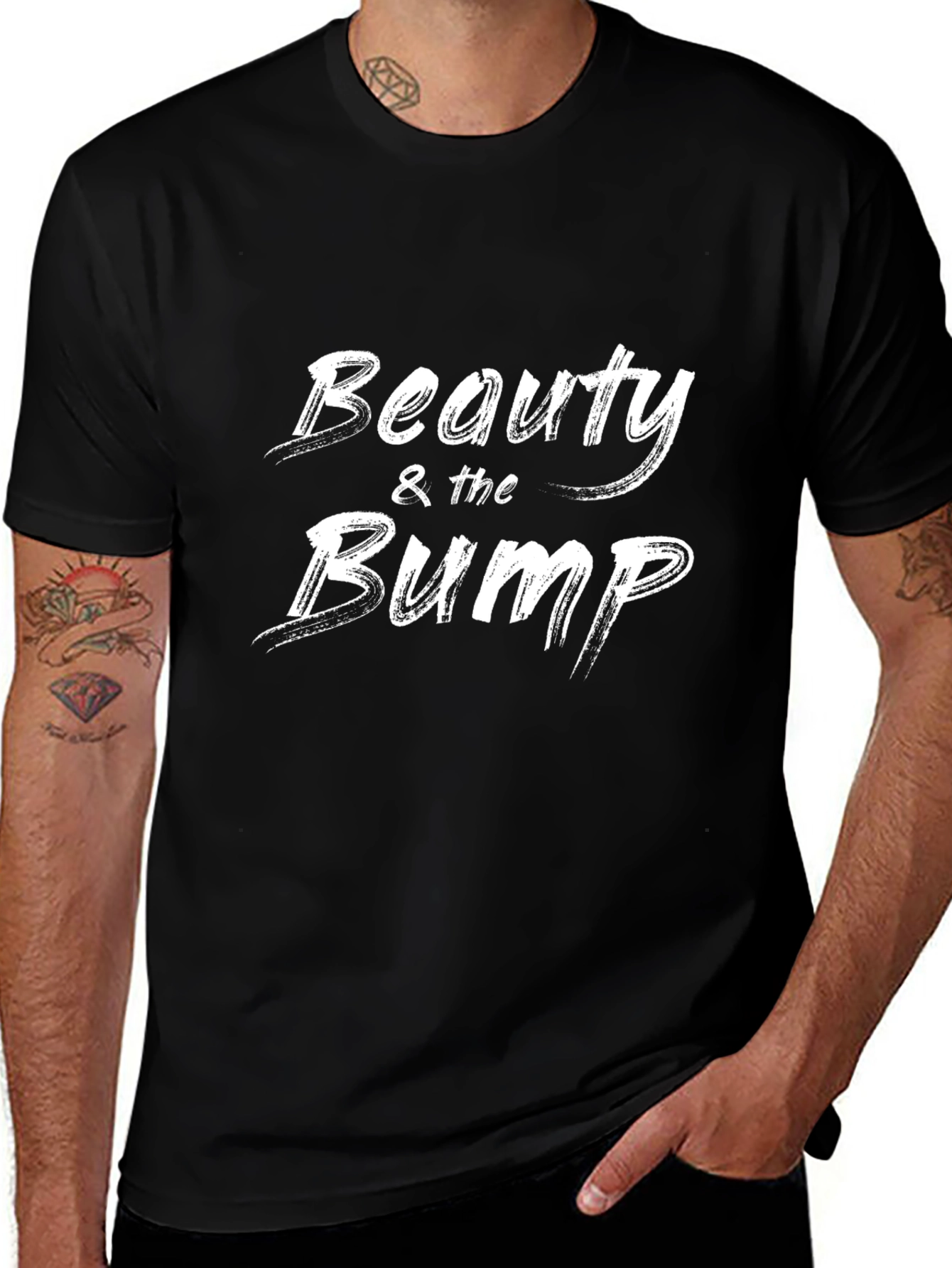 Beauty and the Bump Graphic T-Shirt