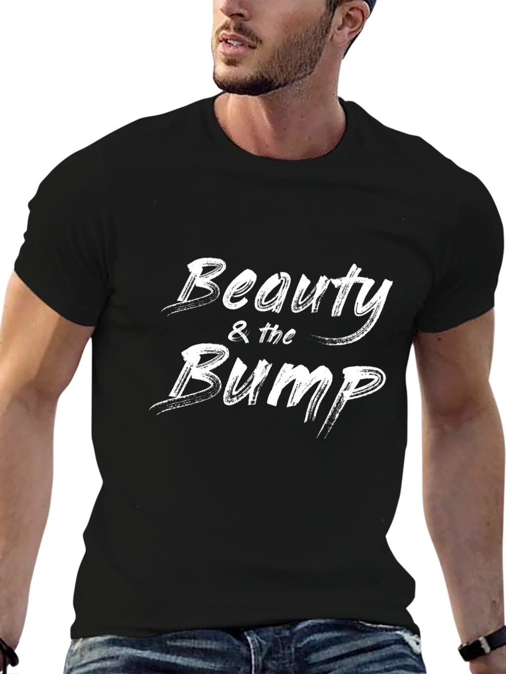 Beauty and the Bump Graphic T-Shirt