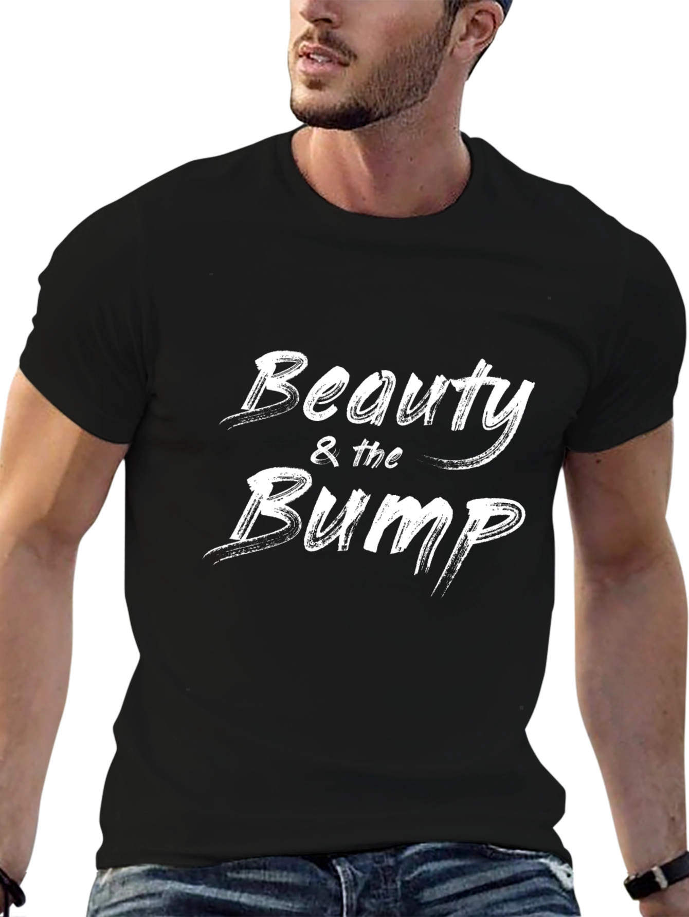 Beauty and the Bump Graphic T-Shirt